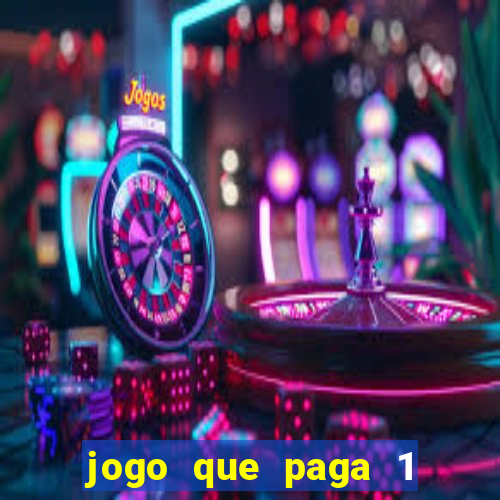 jogo que paga 1 real no pix